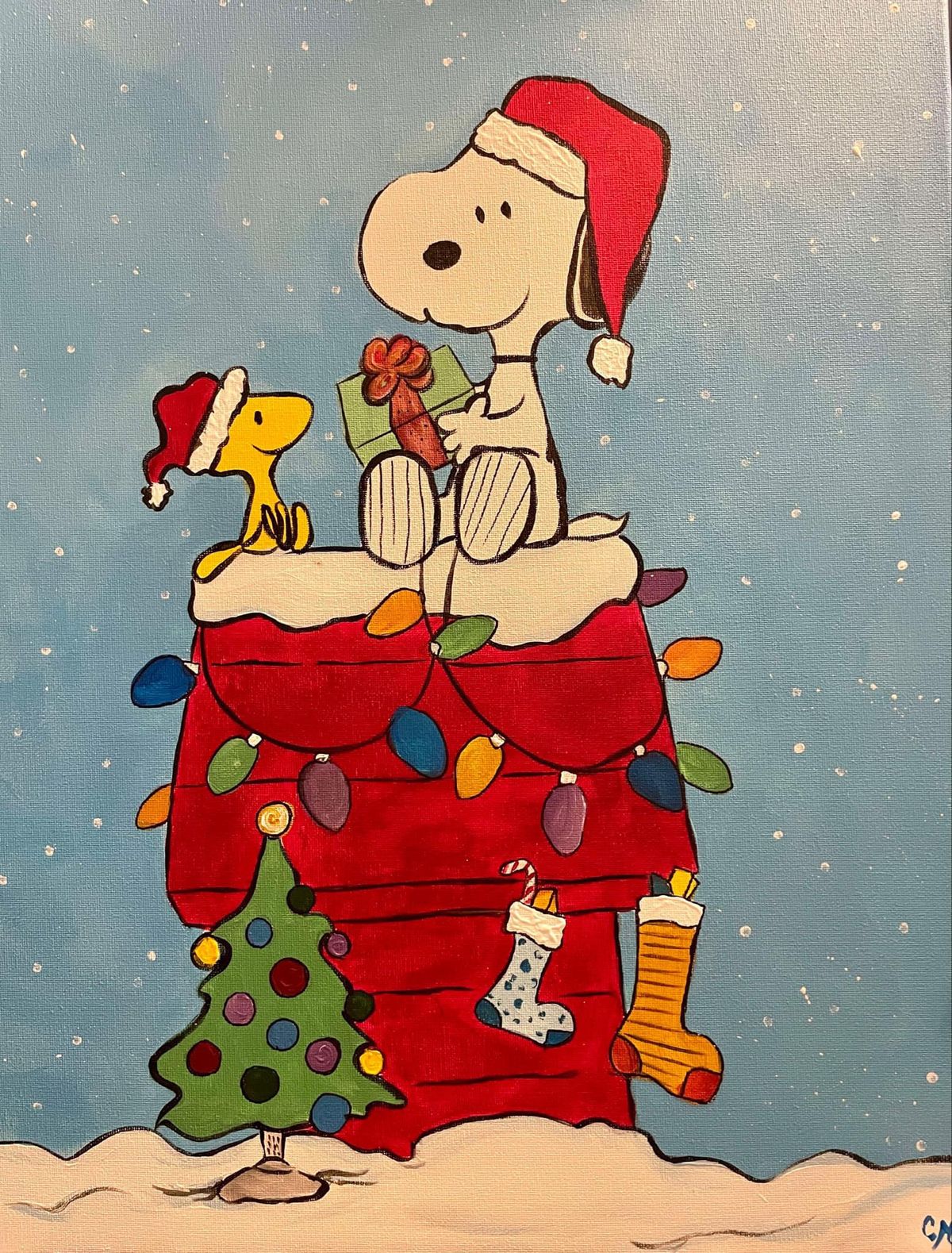 Holiday Paint Party \u2022 Snoopy Edition! 