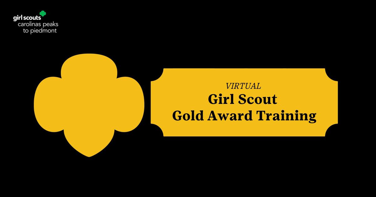 VIRTUAL: Gold Award Training