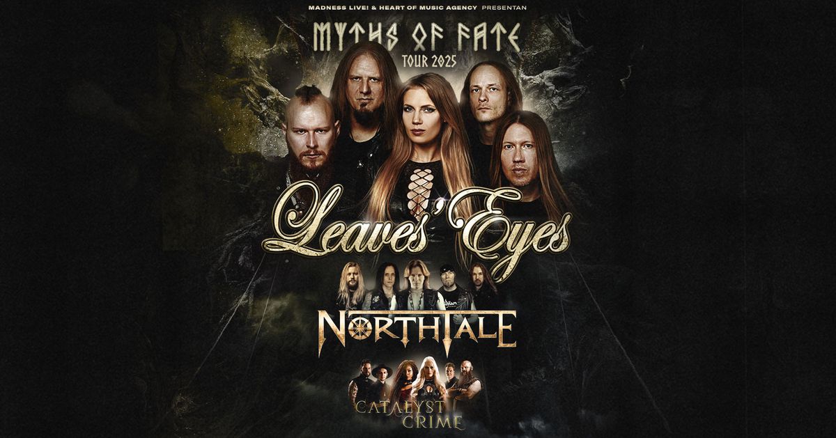 Leave's Eyes + Northtale + Catalyst Crime (Barcelona)