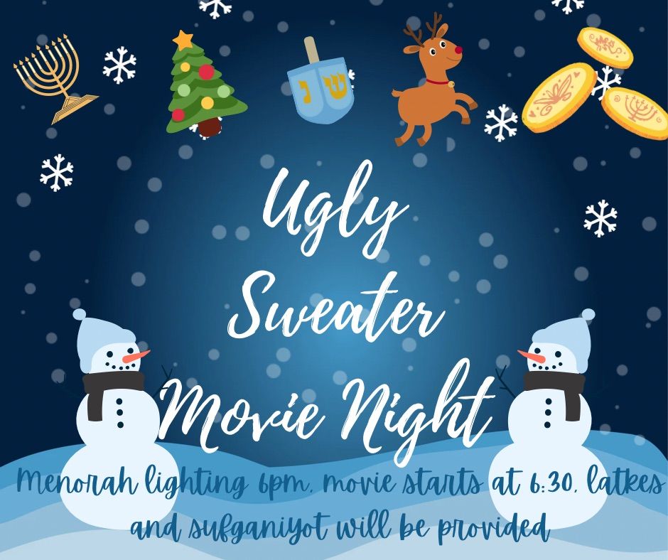 Ugly Sweater & Movie Night 