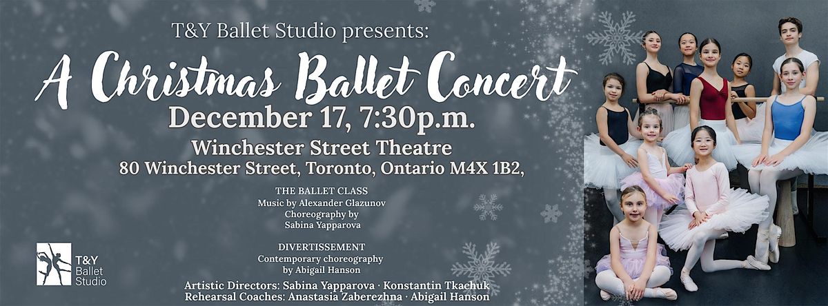 T&Y Ballet Studio Christmas Concert