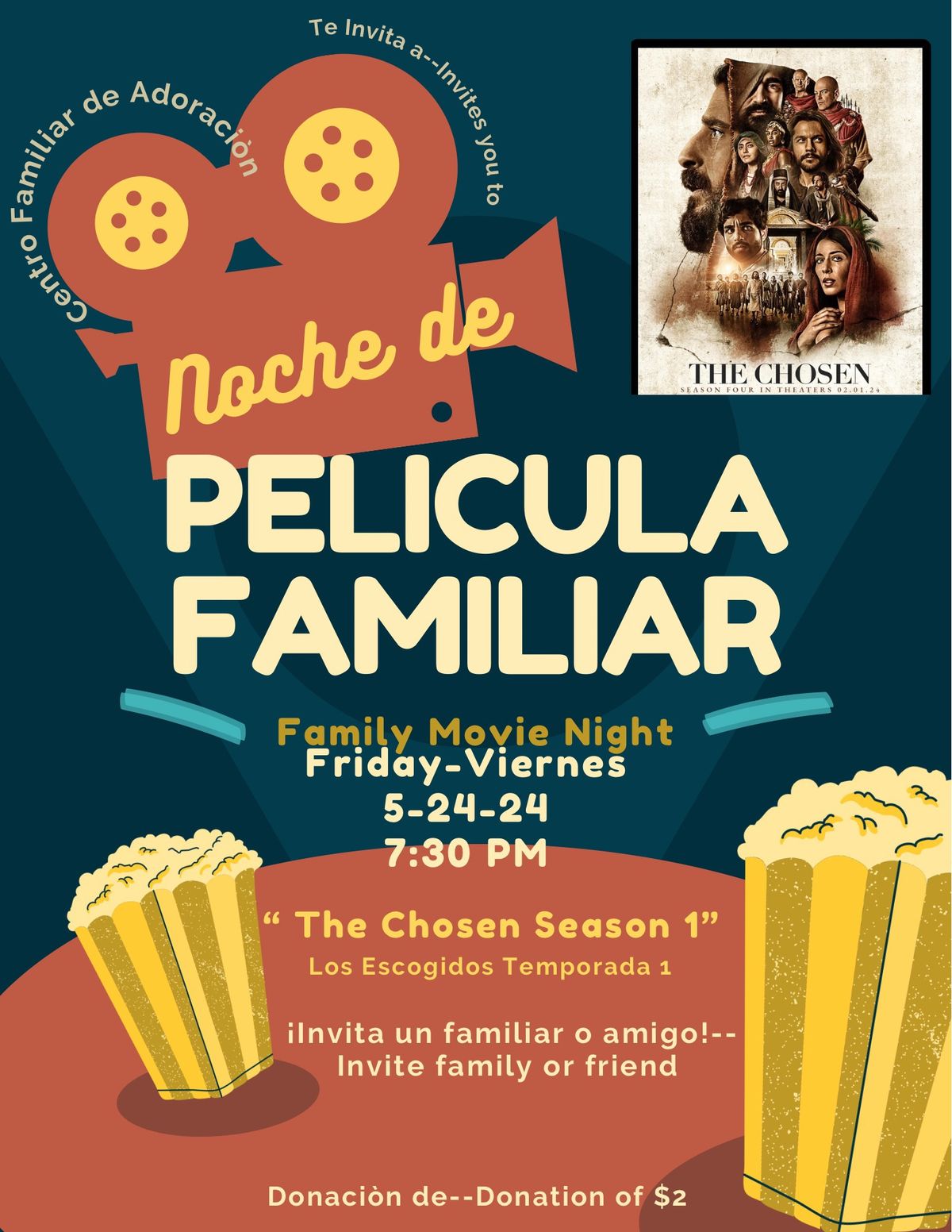 Family Movie Night: The Chosen (bilingual)
