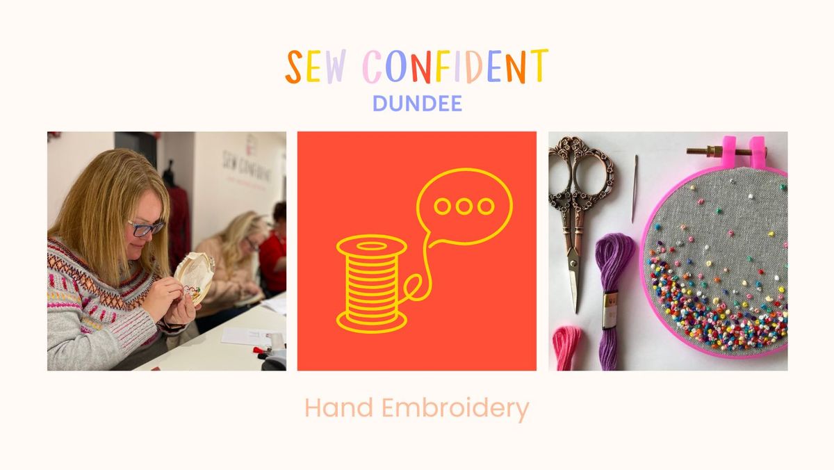 Beginners Hand Embroidery Class