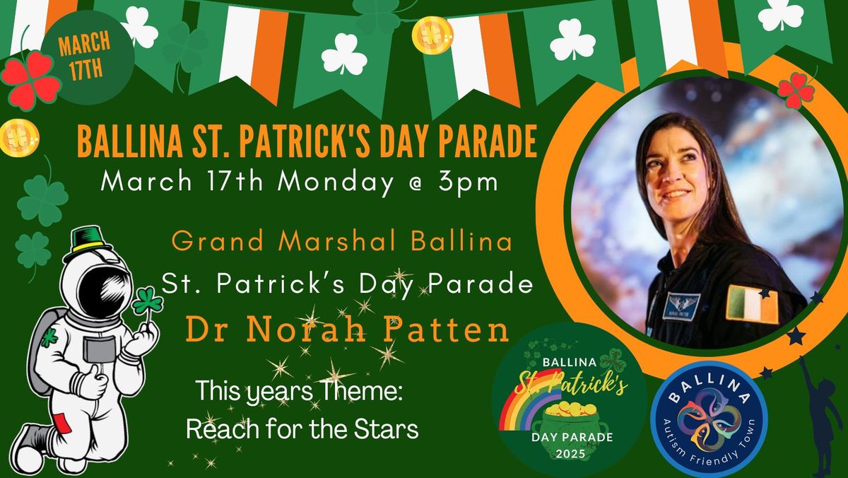 Ballina's St Patrick's Day Parade 2025