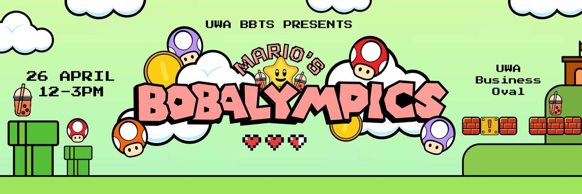 BBTS UWA Mario Bobalympics