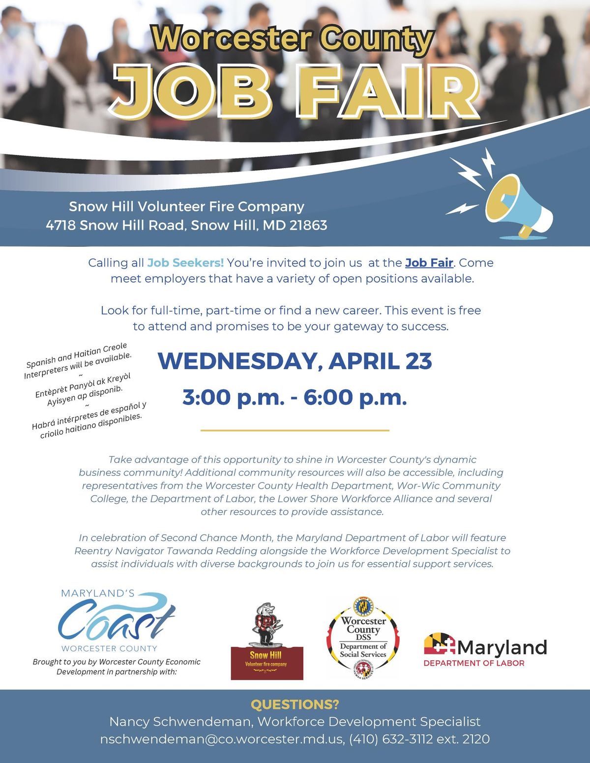 Worcester County Job Fair 