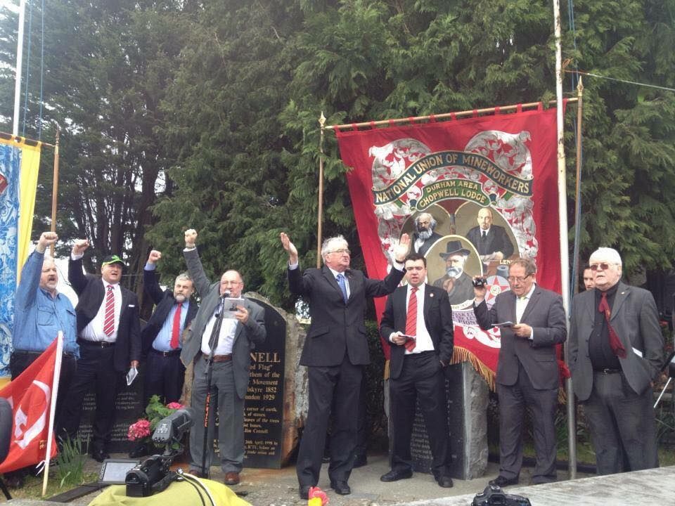 Red Flag Festival celebrating the author of the Red Flag peoples anthem, Jim Connell