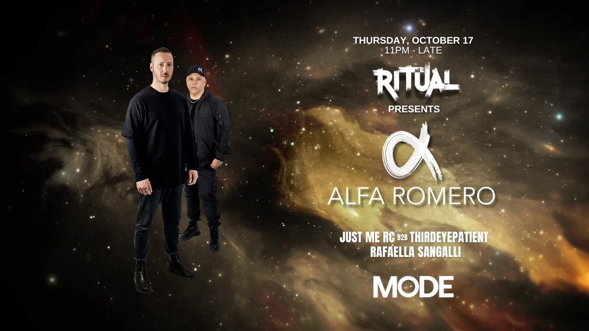 Ritual presents Alfa Romero