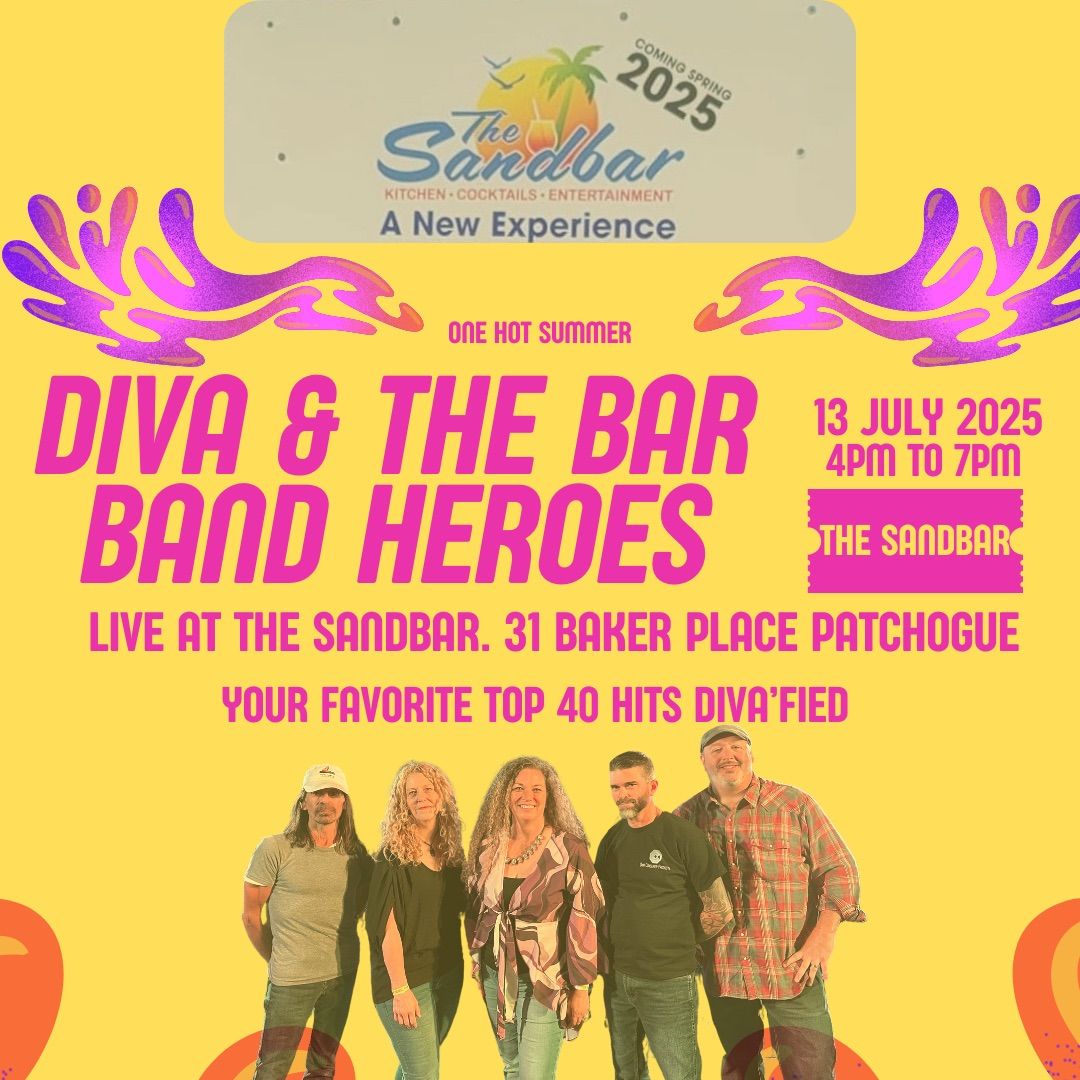 Diva and The Bar Band Heroes Full Band Live at The Sandbar Patchogue