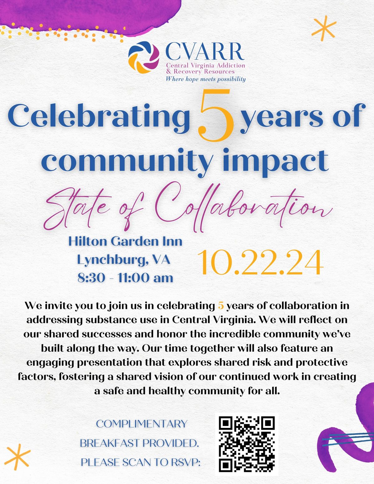 Celebrating 5 Years of Community Impact: CVARR's State of Collaboration