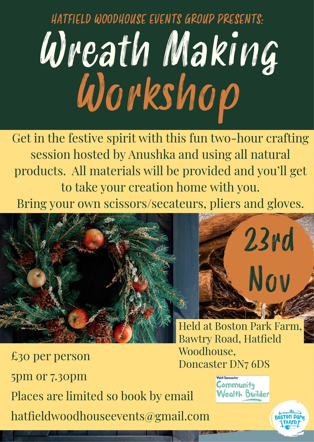 Wreath Making Workshop