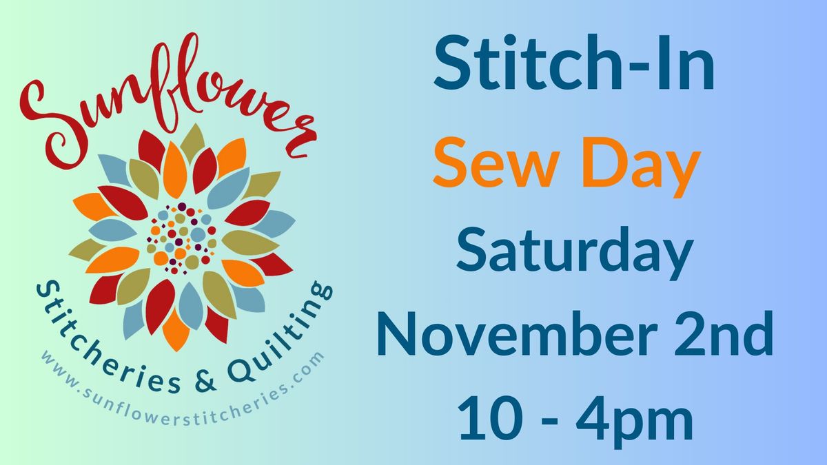 Stitch-In sewing day