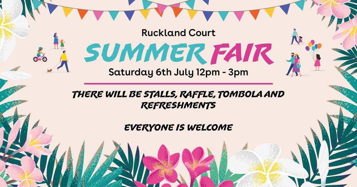 Ruckland Court Summer Fair
