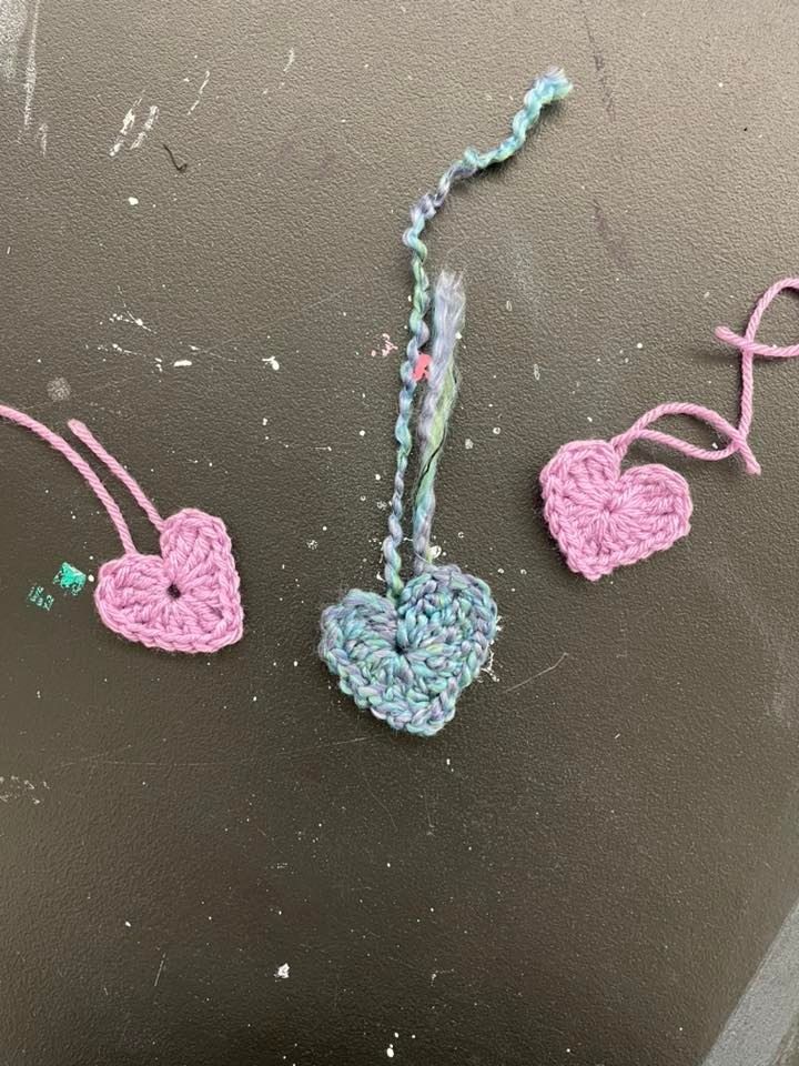 Crochet Hearts Class