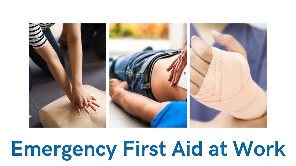 Emergency First Aid at Work (EFAW) course BUDE