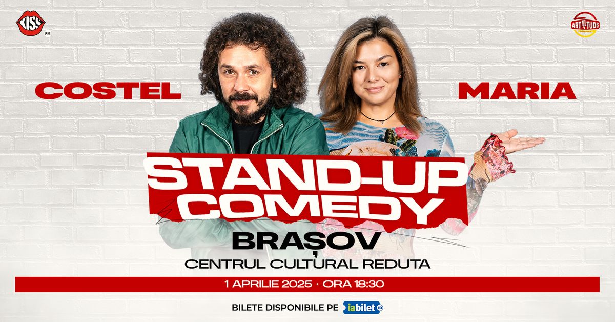 BRA\u0218OV Show 1 | Costel \u0219i Maria Popovici - Stand Up Comedy Show