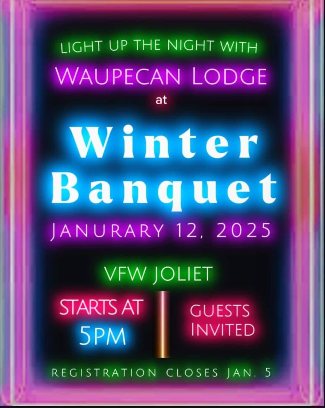 Waupecan Winter Banquet and All-In Pass