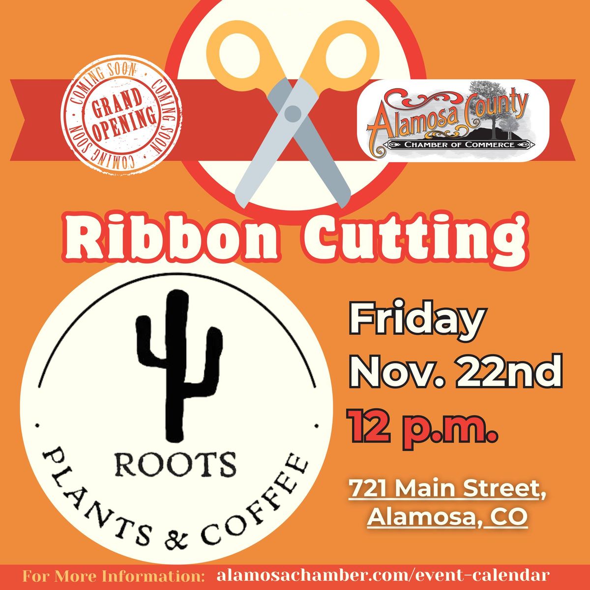 Ribbon Cutting & 20th Anniversary Celebration for Roots by Blessed