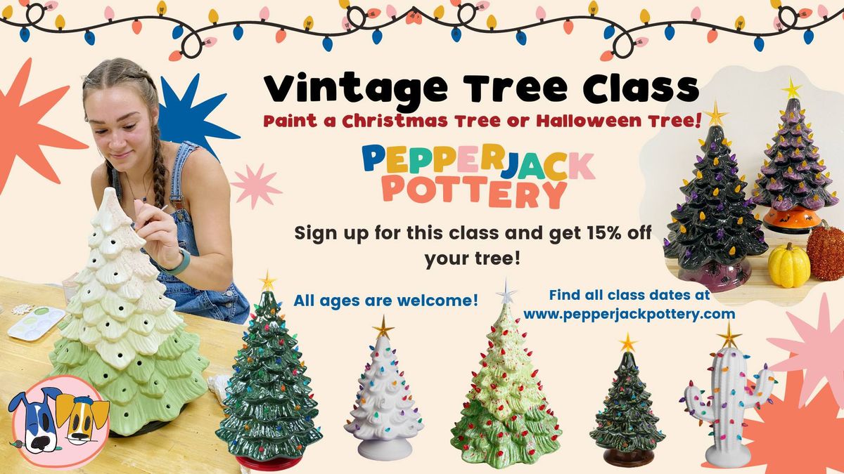 Paint Your Own Vintage Tree!