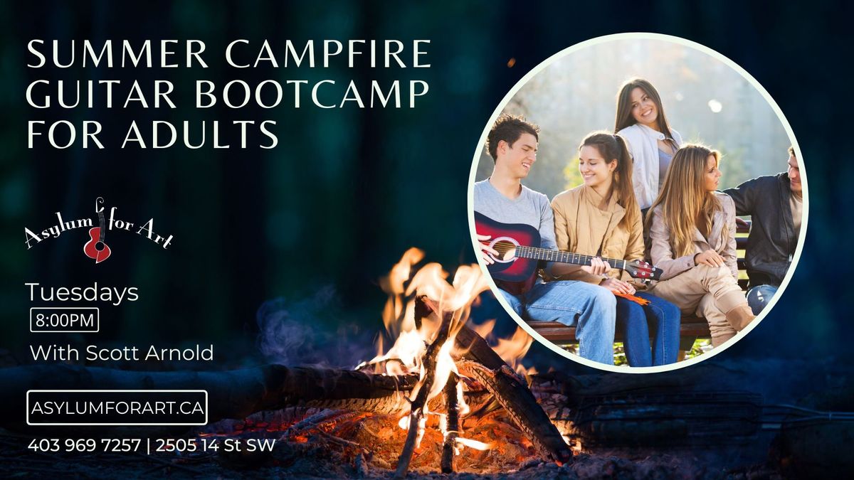 Campfire Guitar Bootcamp for Adults - Summer Session