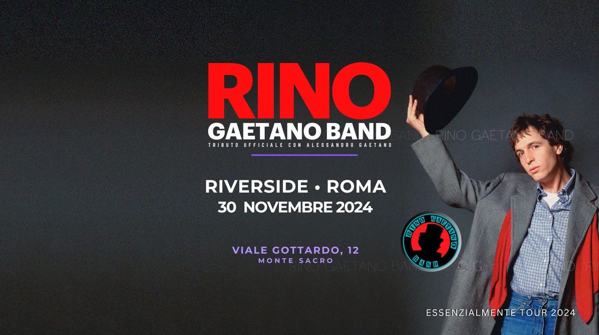 Rino Gaetano Band \u2022 Riverside \u2022 Roma (Monte Sacro)