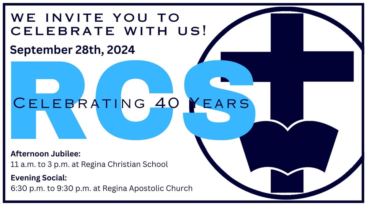 RCS Celebrates 40 Years! - Evening Social