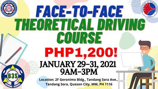 15 hours Theoretical Driving Course for only Php1,200!