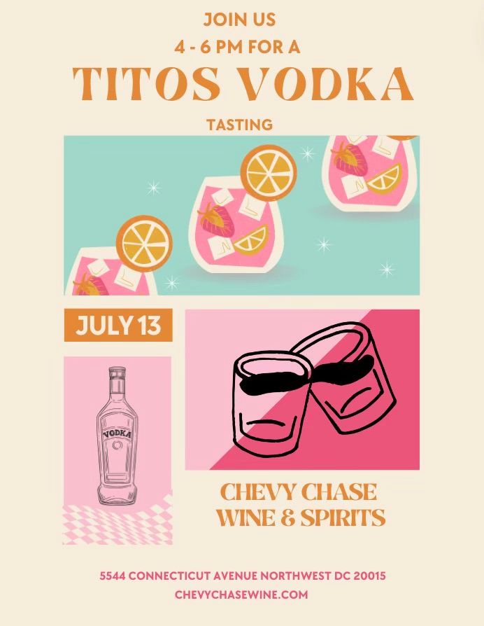 Vodka Tasting Event