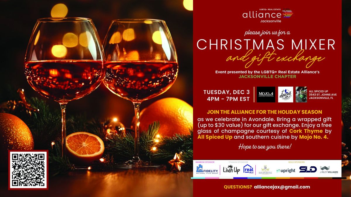 The Alliance Jacksonville Presents: Christmas Mixer and Gift Exchange