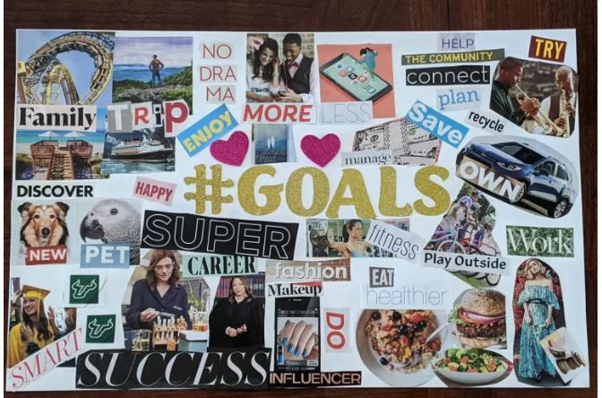 Vision Boards with the Kirby's