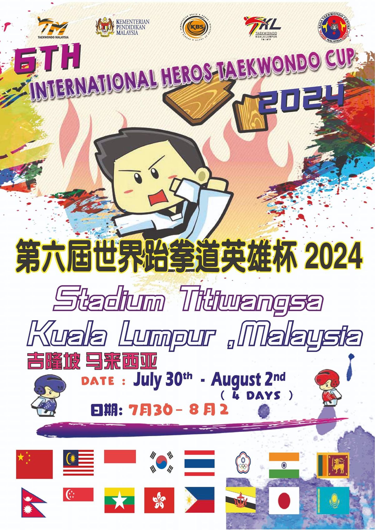 6th International Heros Taekwondo Cup 2024 