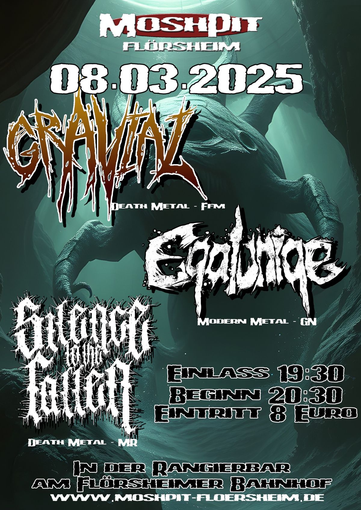 Into the Void - GRAVIAL EP Release mit EQALUNIQE und SILENCE TO THE FALLEN