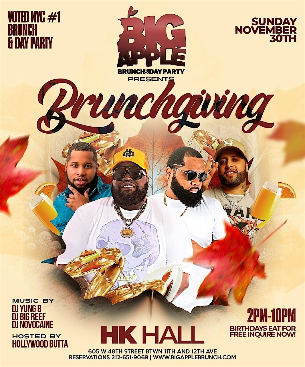 Brunchgiving at the Big Apple Brunch