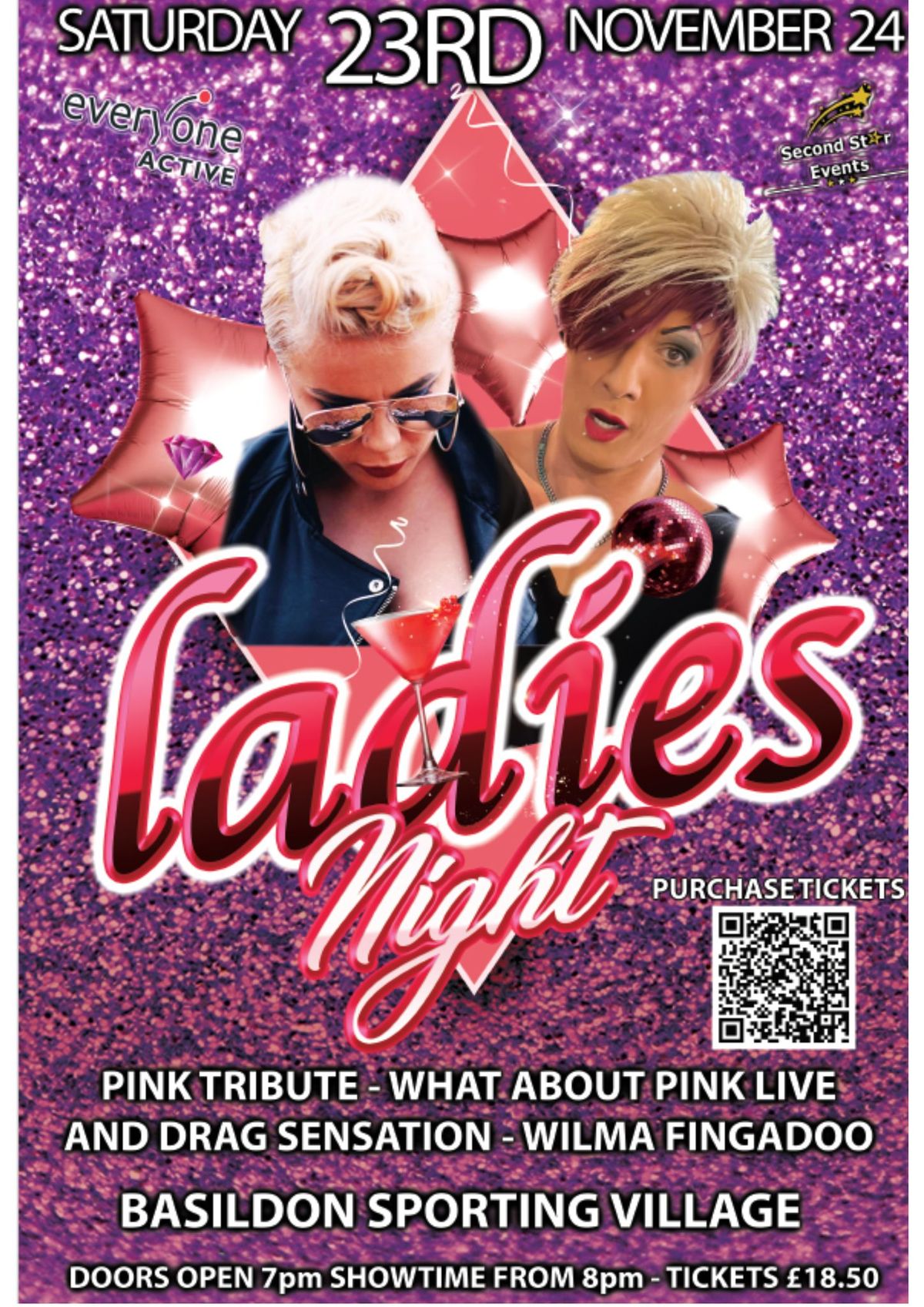 Ladies Night - Pink Tribute & Drag Show! 