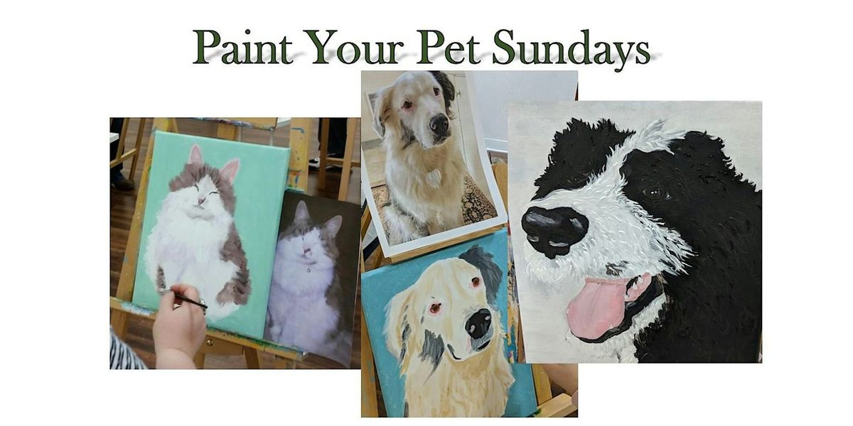 Paint Your Pet Sunday in October