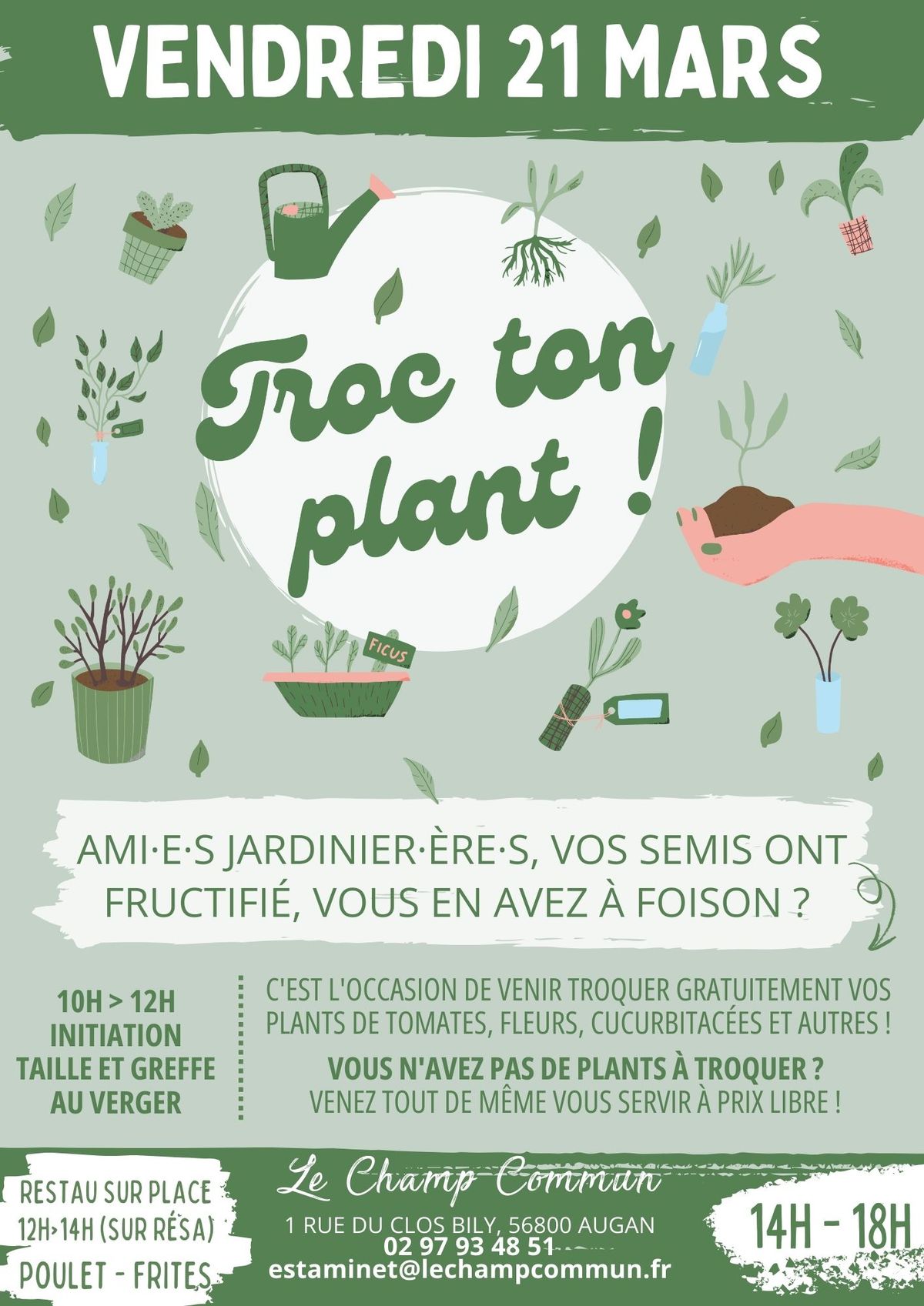 Troc ton plant !