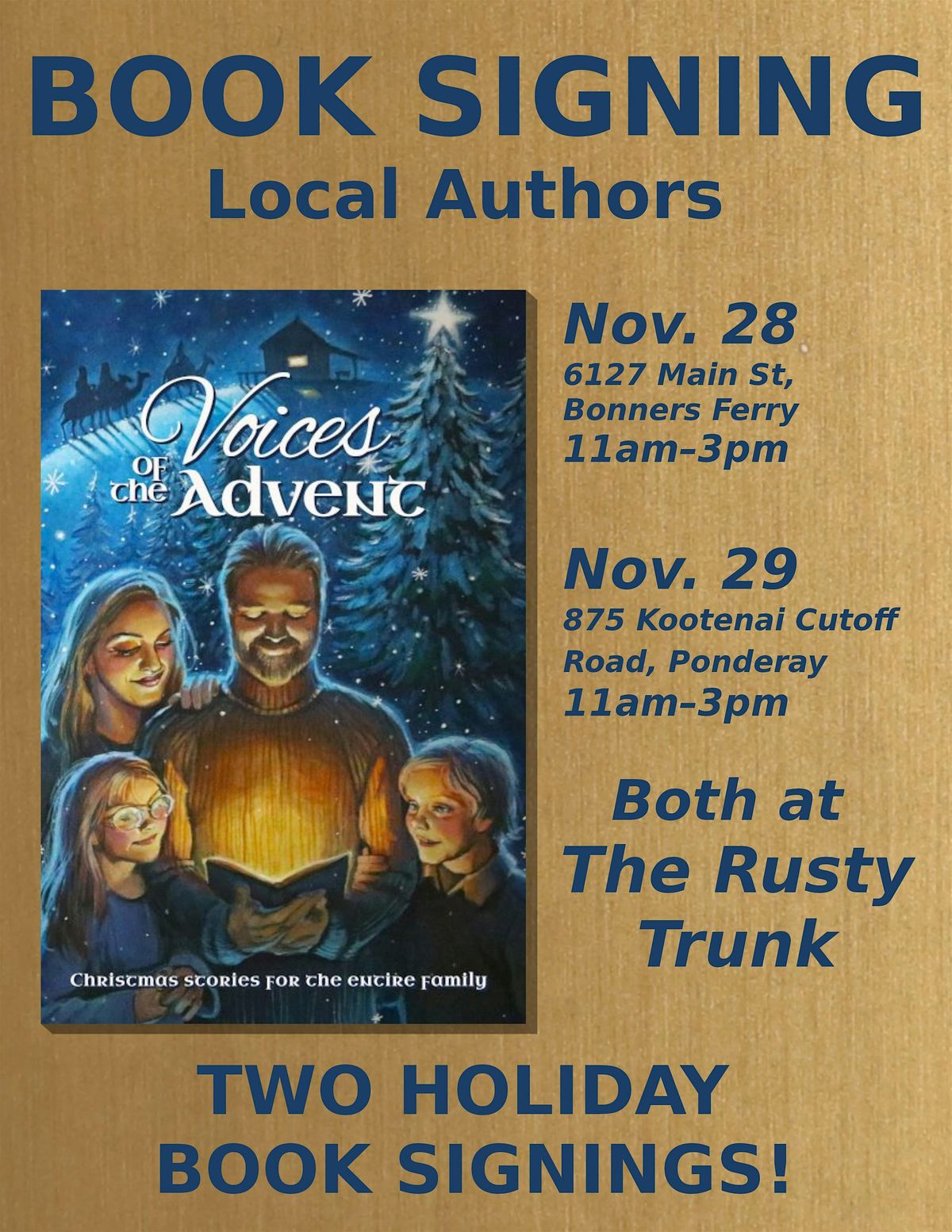 Christmas Book Signing - Local Authors