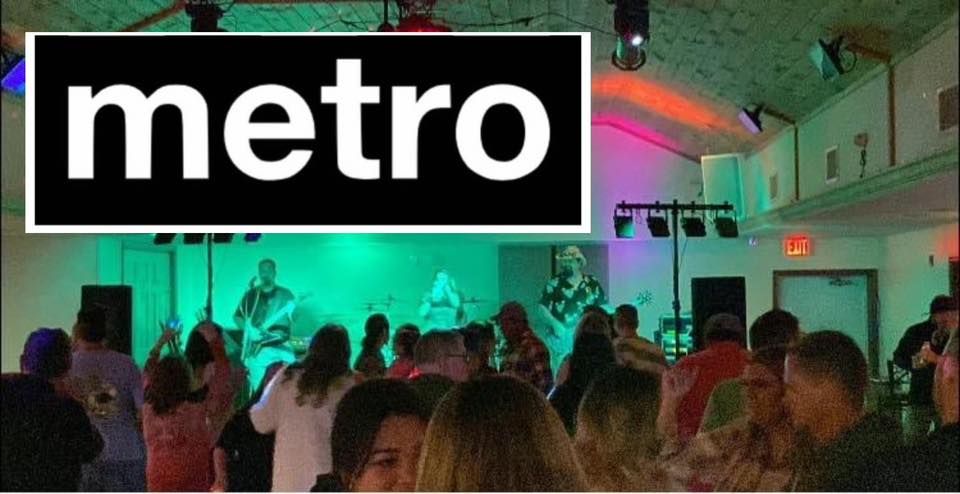 Johnstown Area\u2019s Ultimate Dance Party at Woodside Bar & Grille with METRO BAND