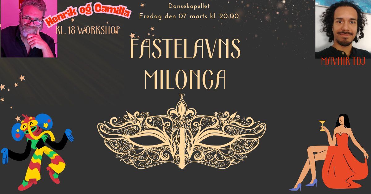 Fastelavnens Milonga hos TangoAmor