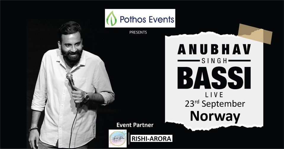 Anubhav Singh BASSI LIVE in Oslo !!!