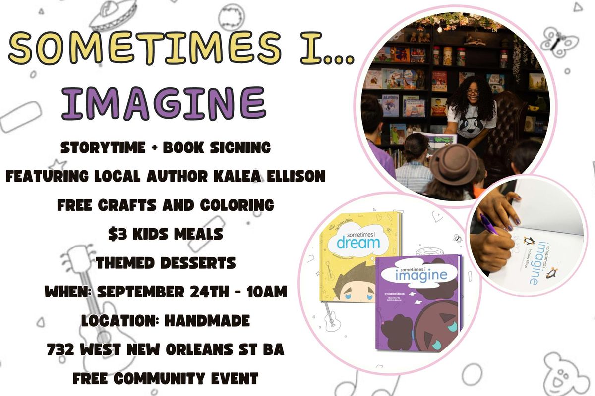 Storytime + Crafts Ft. Local Author Kalea Ellison