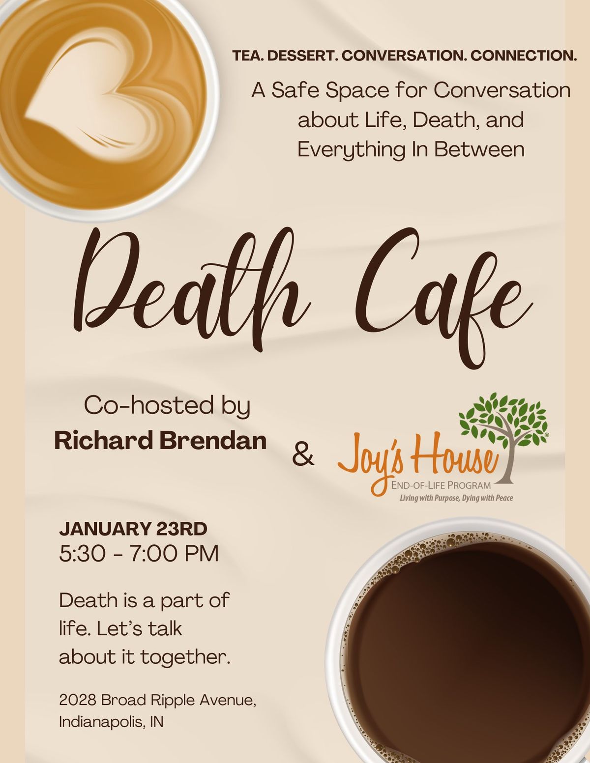 Death Cafe: Where Meaningful Conversations Begin