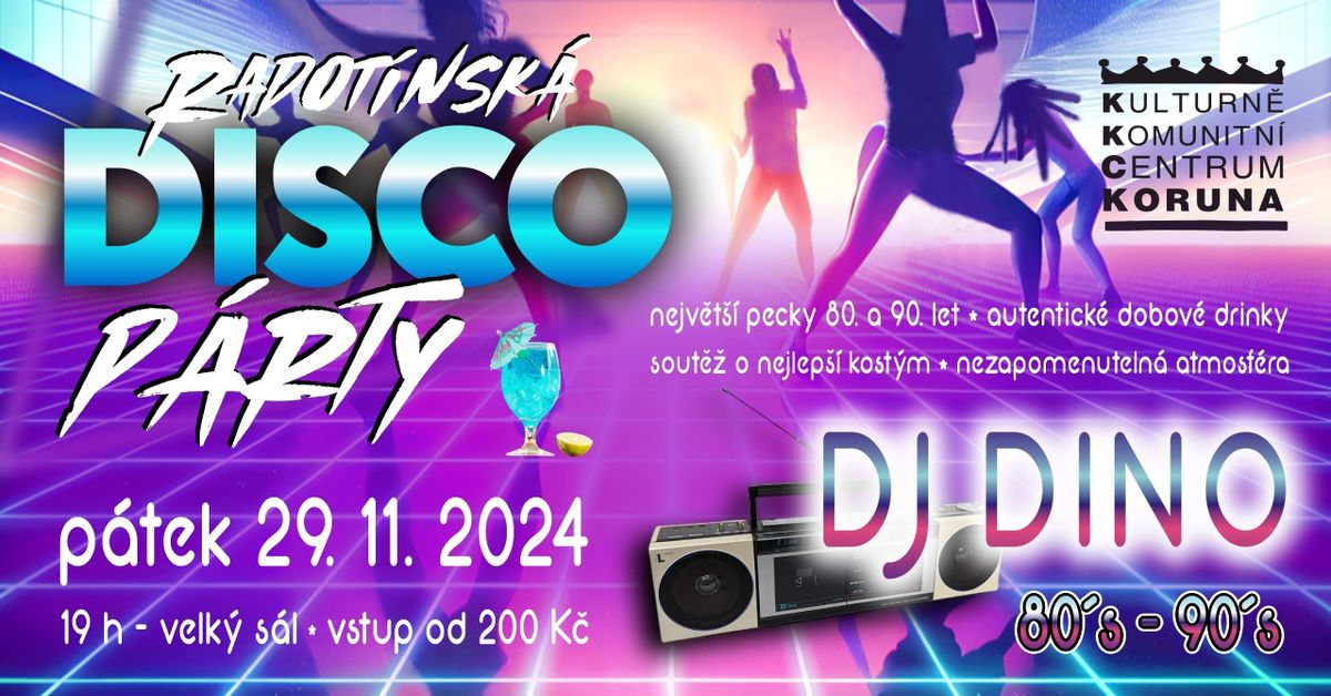 Radot\u00ednsk\u00e1 DISCO RETRO P\u00e1rty