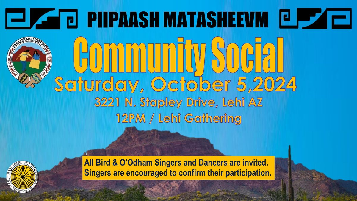 Piipaash Matasheevm Community Social