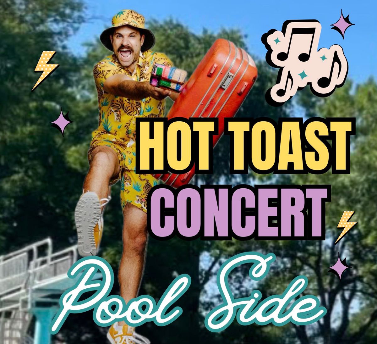 Poolside Concert with Mr. Simon