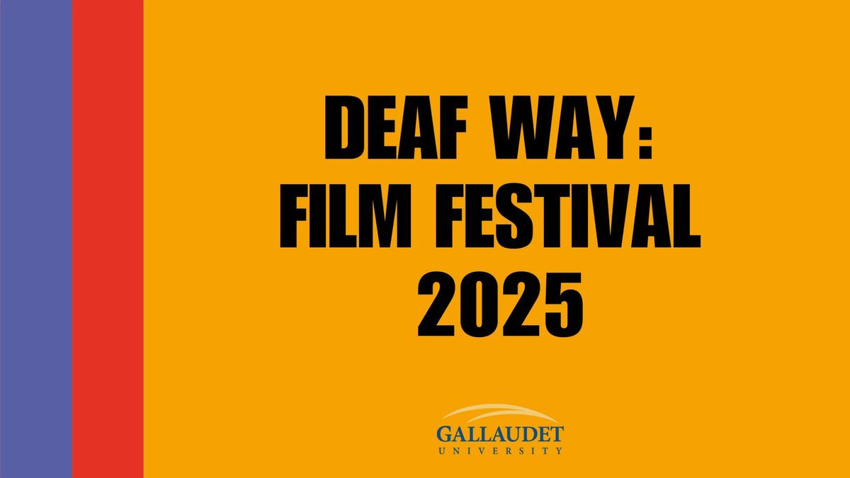 Deaf Way Film Festival 