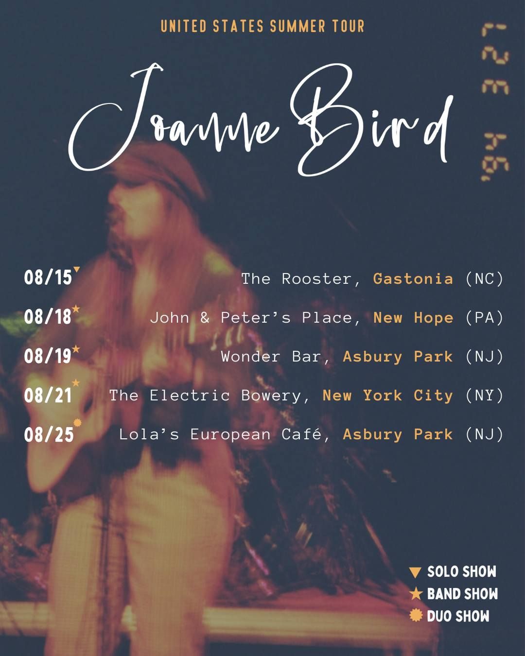 Joanne Bird - FREE SHOW!