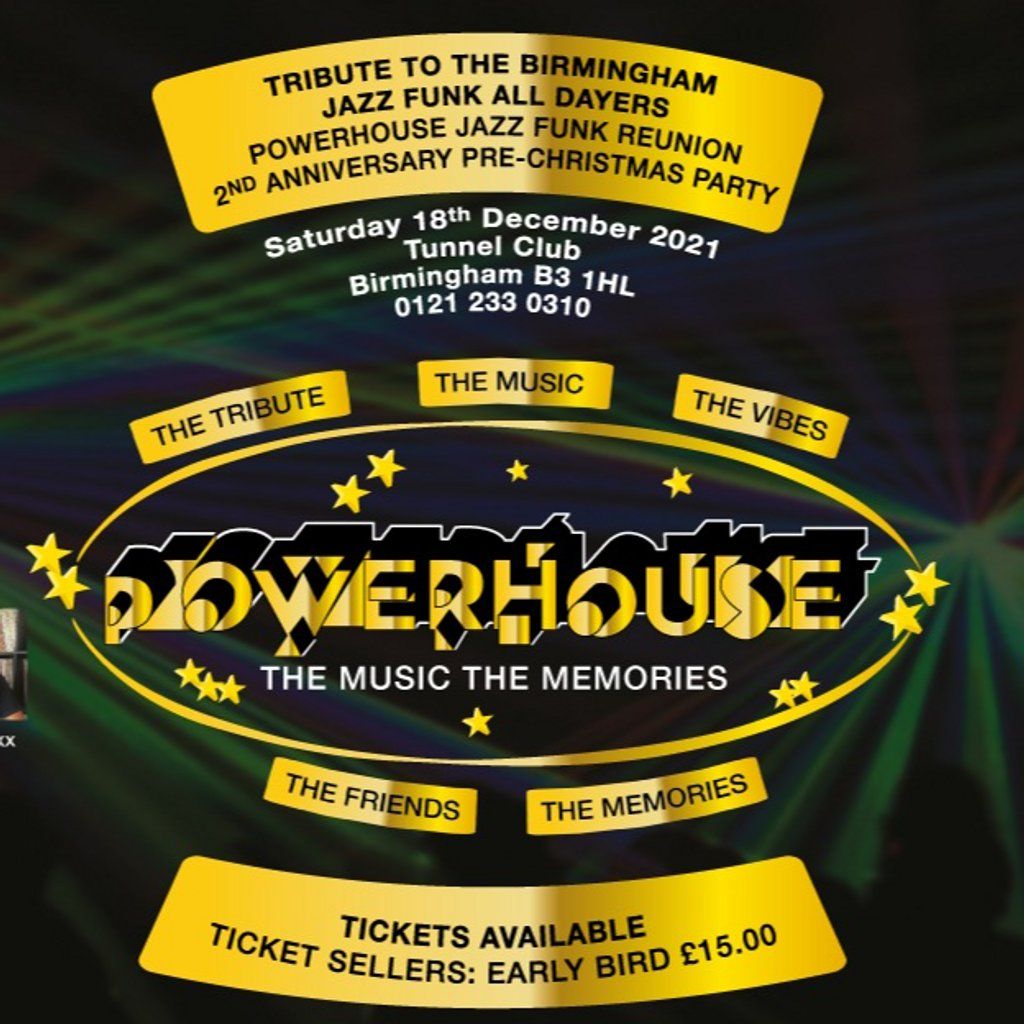 Birmingham Powerhouse Alldayer Reunion Xmas Party 2021