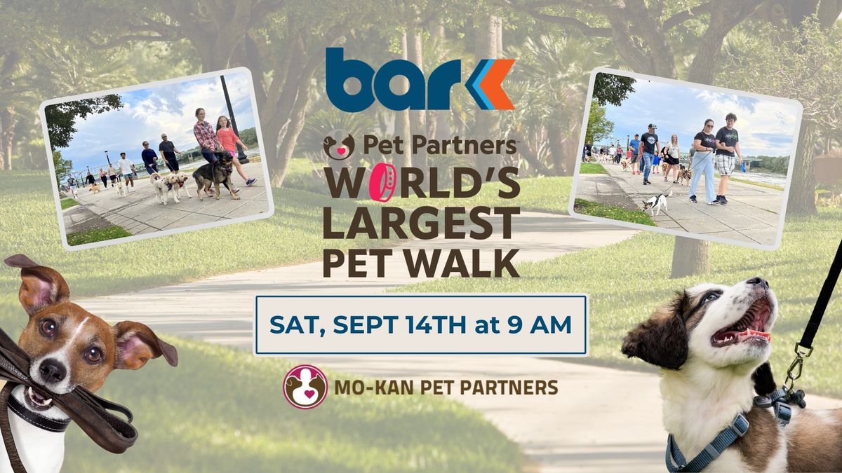 World's Largest Pet Walk at Bar K