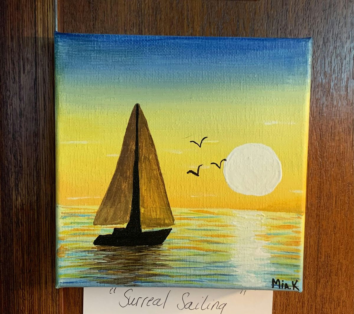 MK Paint n Sip Surreal Sailing